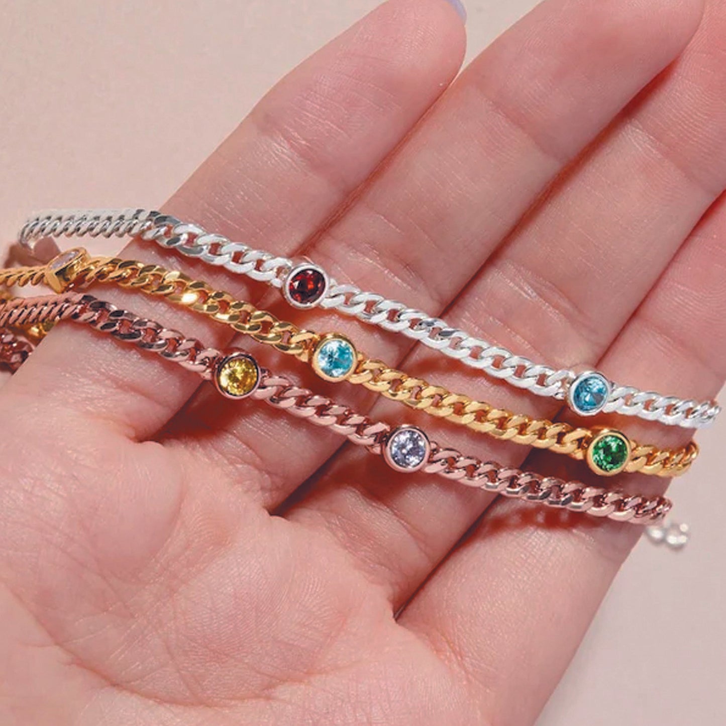 birthstones bracelet