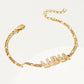 crystal name bracelet