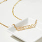 crystal name necklace