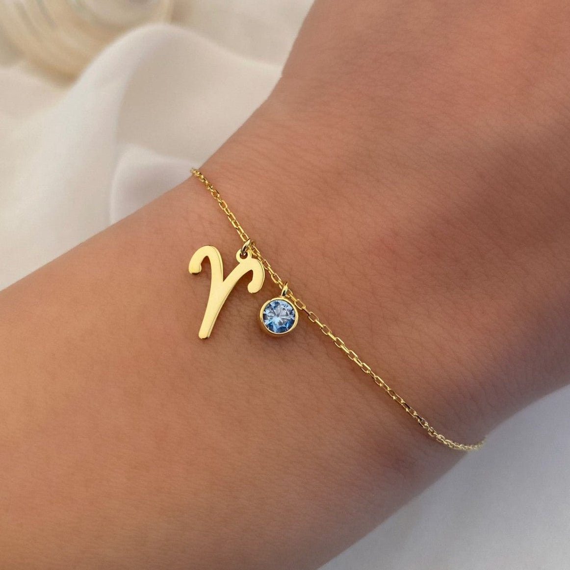 Zodiac Birthstone Bracelet